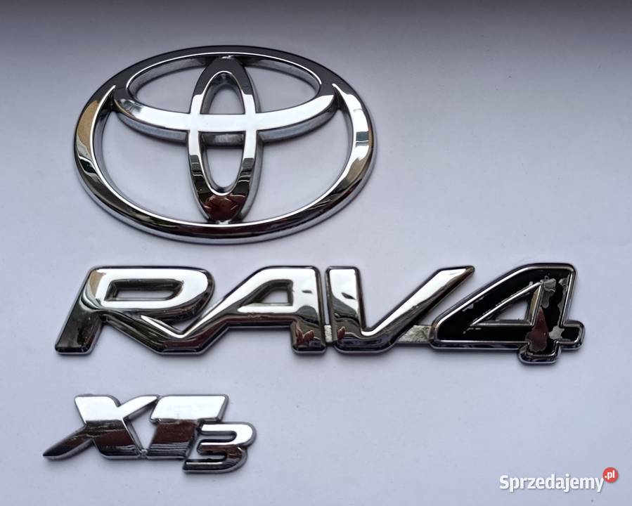Emblemat Napis Toyota Rav4 II 0305r osobowe kujawsko-pomorskie Lipno