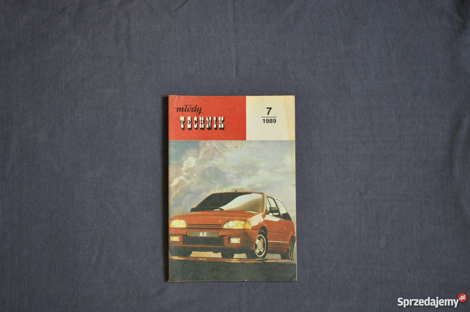 Młody Technik 1989 2 3 4 5 6 7 8 Warszawa sprzedam