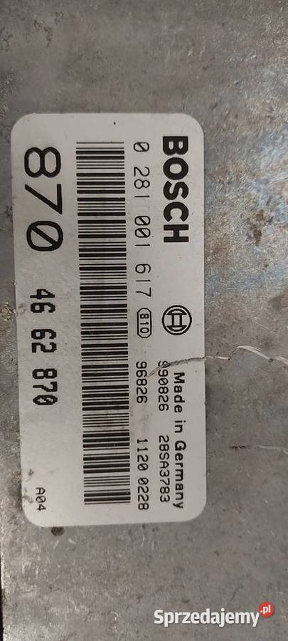 Sterownik silnika ECU 4662870 Saab 93 9802 Szczecin