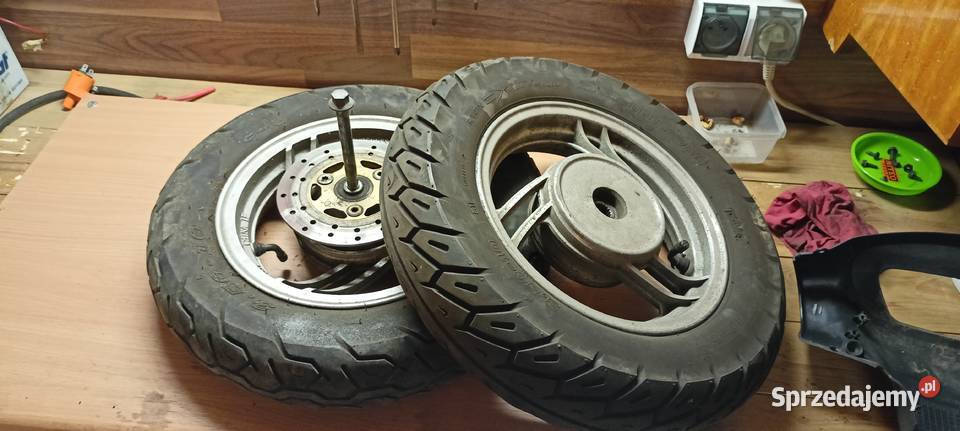 Koła do skutera 10 Opony, koła, felgi Mysłowice sprzedam