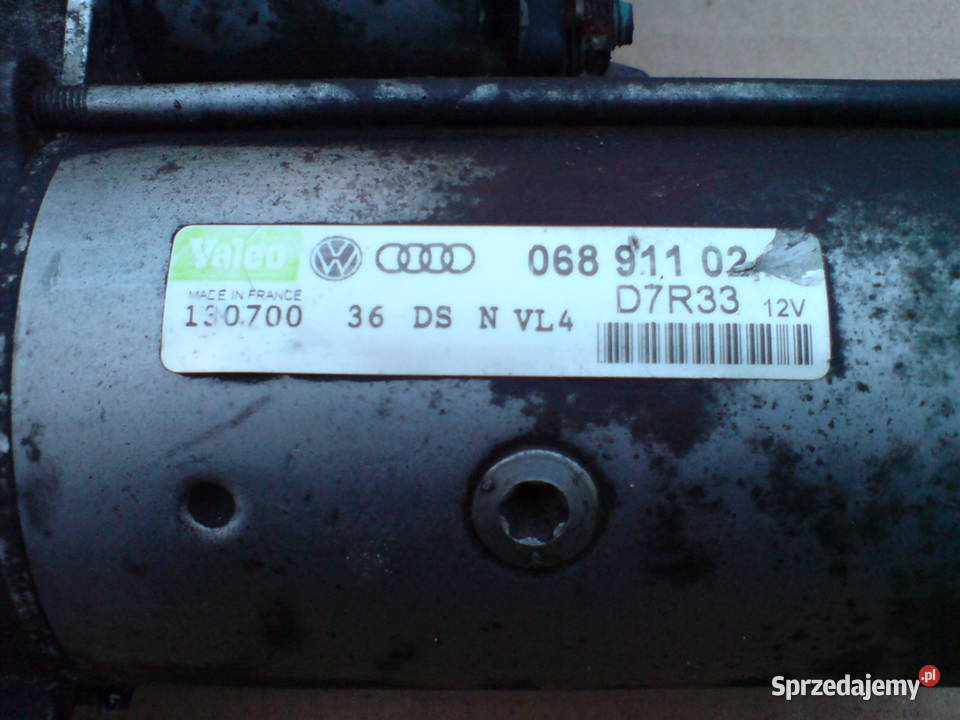 Rozrusznik 19TDI Audi A6 C5 A4 B5 B6 Passat B5 Koszalin