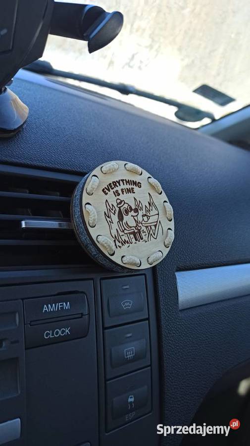 Drewniany Dyfuzor Zapachowy do Auta Wielorazowy