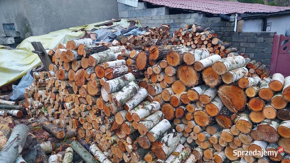 Drewno kominkowe.  Brzoza osika dąb transport Gratis.