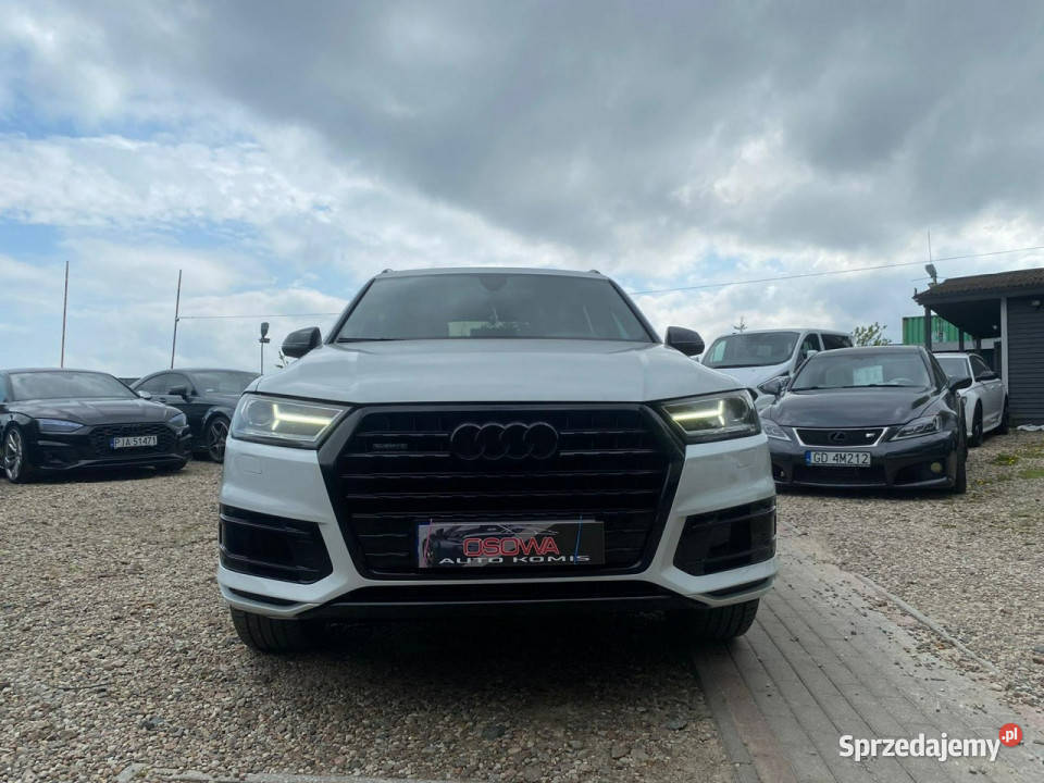 Audi Q7 20 tfsi Quattro 7 os Panorama skóry ledy elektrycznie ustawiane fotele Audi