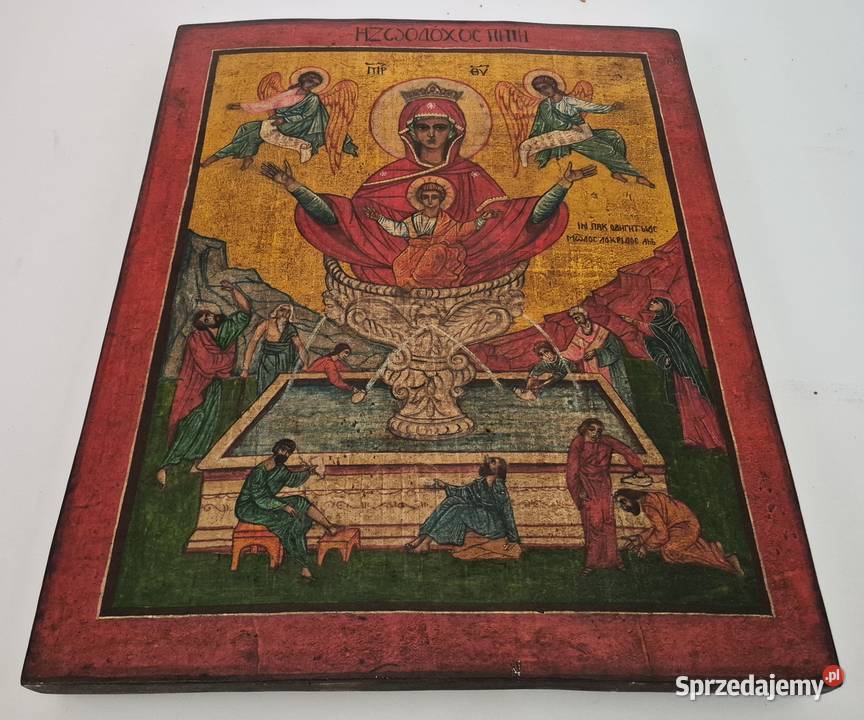 Ikona Matka Boża Życiodajne Źródło 100