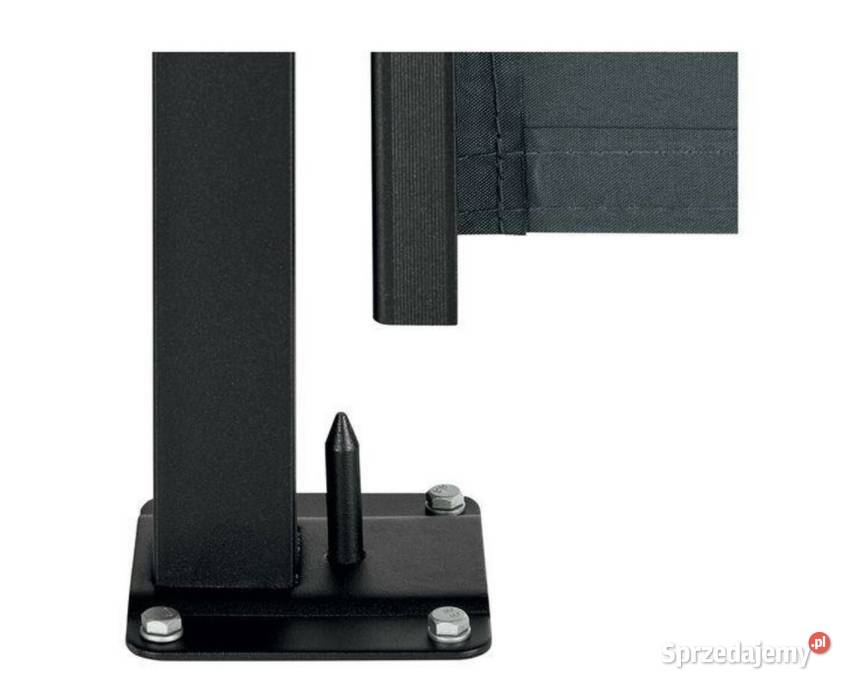 Markiza pionowa osłona balonu tarasu 300x160 Architektura ogrodowa