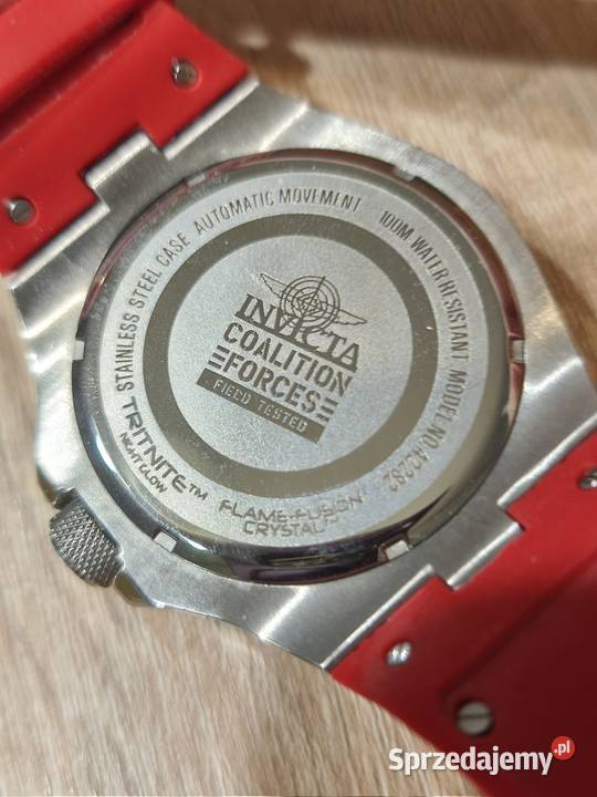 Zegarek automatyczny sportowy Invicta Zegarki Tychy