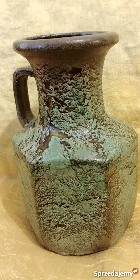 Śliczny stary ceramiczny wazonik niemiecki Inowrocław