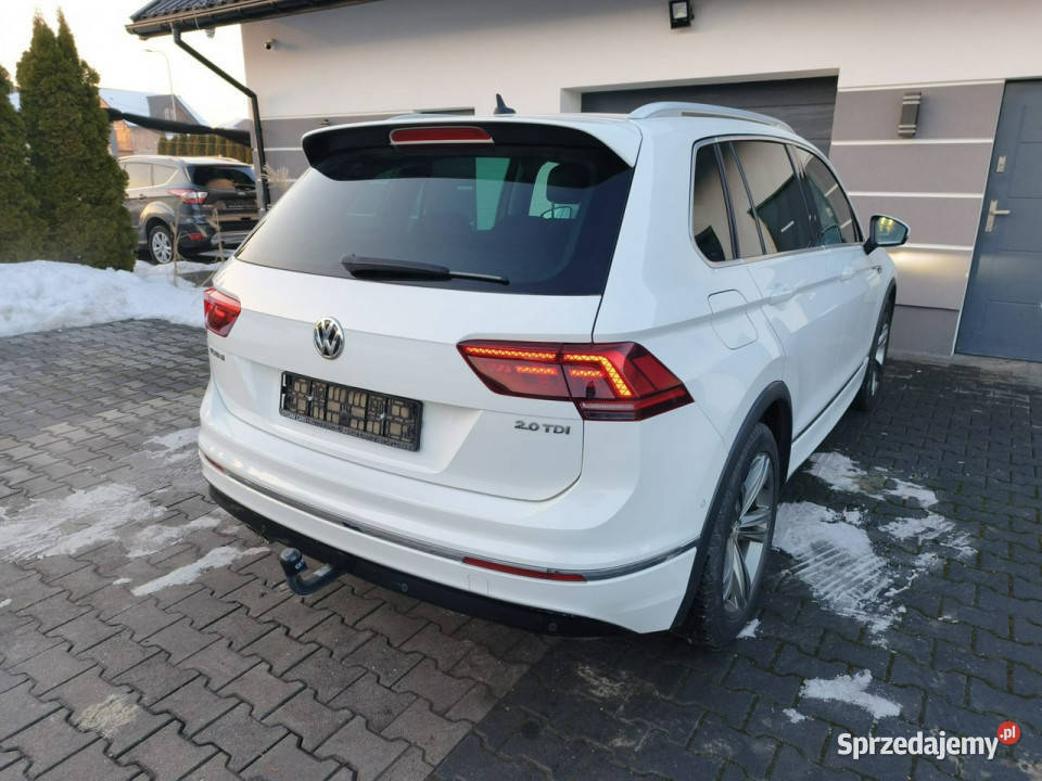 Volkswagen Tiguan RLINE20 150 konikamera biały Żabno sprzedam