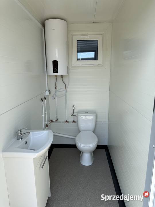 Kontener sanitarny łazienka WC natrysk Biała Rawska