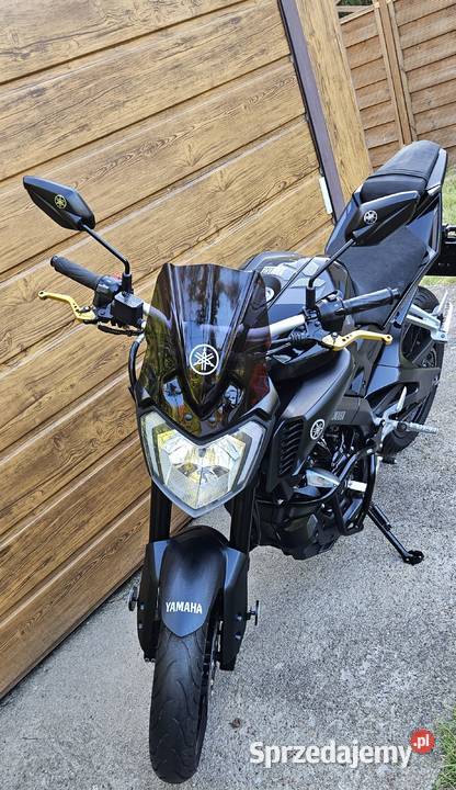 Yamaha mt125 Abs motocykl naked dużo dodatków elektryczny starter Piła sprzedam