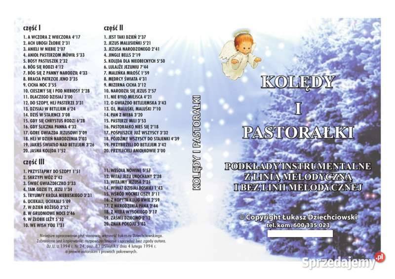 Kolędy karaoke filmy mp4 60 kolęd niskie tonacje Płyty i kasety mazowieckie Warszawa