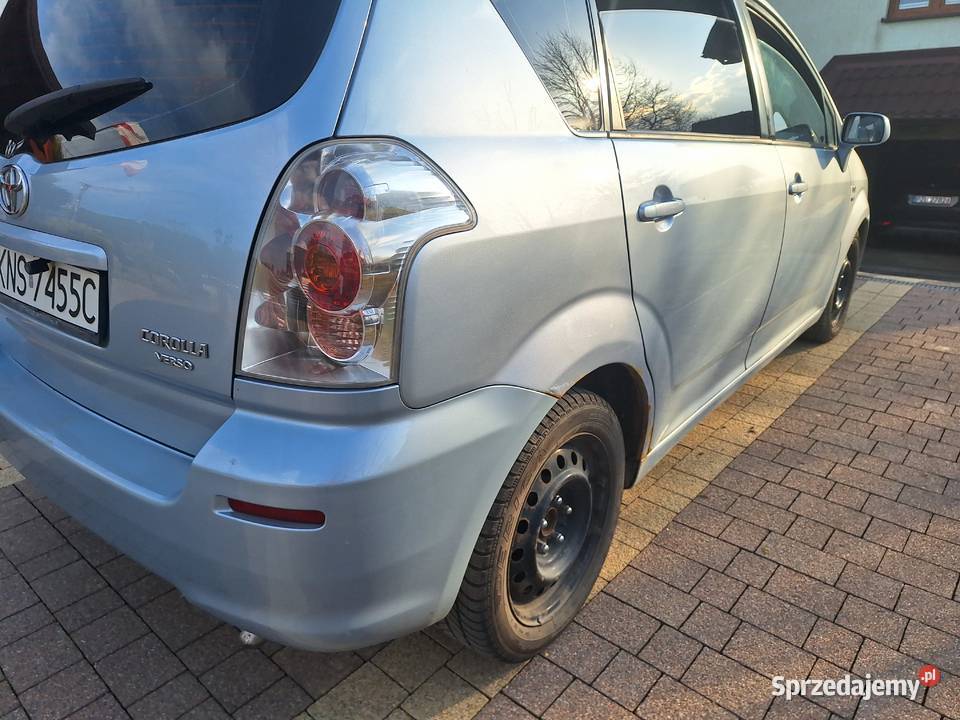 Toyota corolla verso Nowy Sącz sprzedam