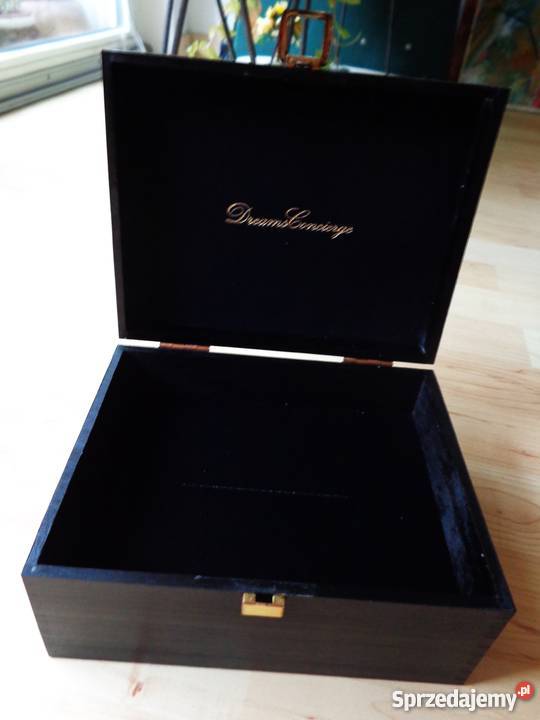 PREZENTY Drewniana ozdobna skrzyneczka na skarby Dekoracje i ozdoby Warszawa