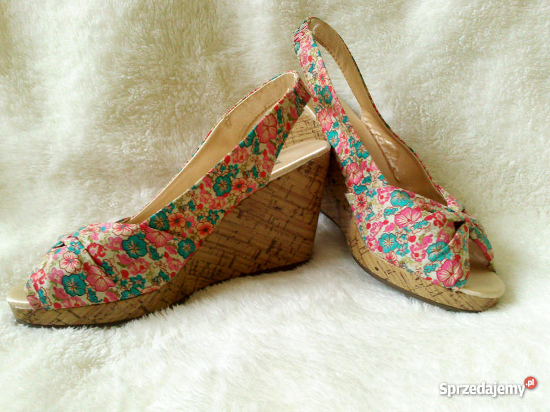 Koturny HM w kwiaty floral Czółenka podkarpackie Rzeszów sprzedam