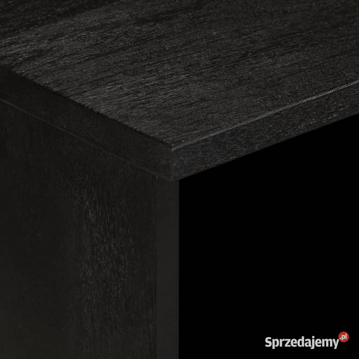 Szafka pod TV czarna 70x33x46 materiał Warszawa