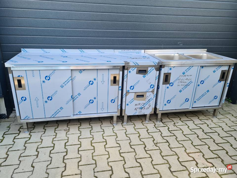 Ciąg Kuchenny Gastronomiczny Stół Szafka Drzwi Ostrów Wielkopolski