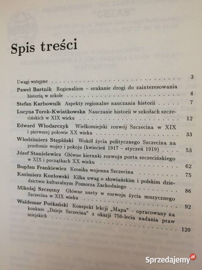 402 Trzy Pomorze W Dziejach Polski Szczecin