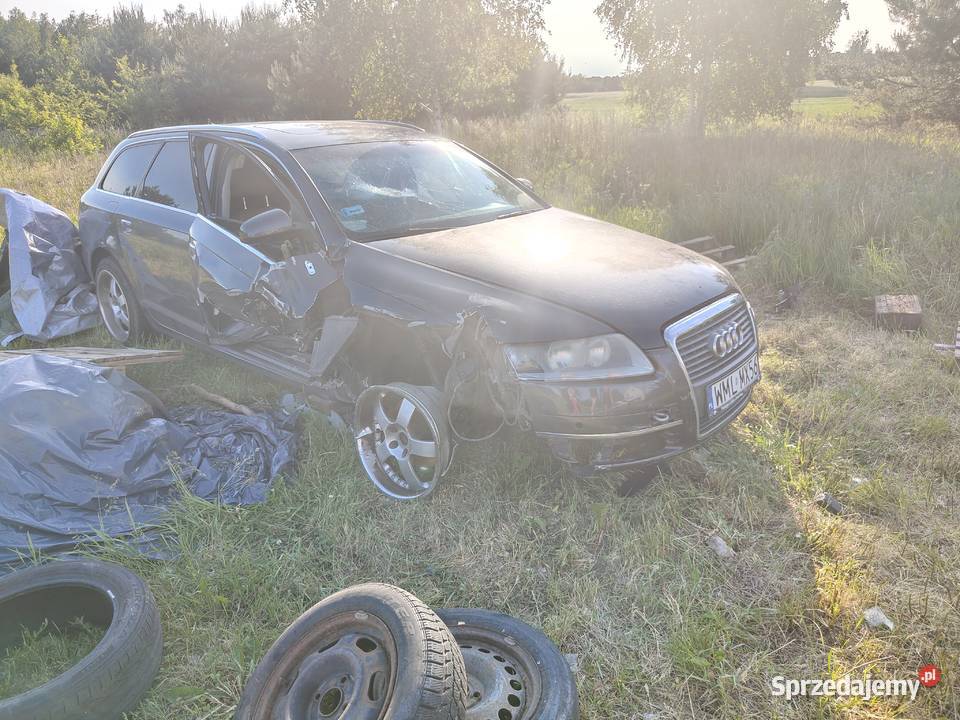 Audi A6 C6 wypadku Sierpc