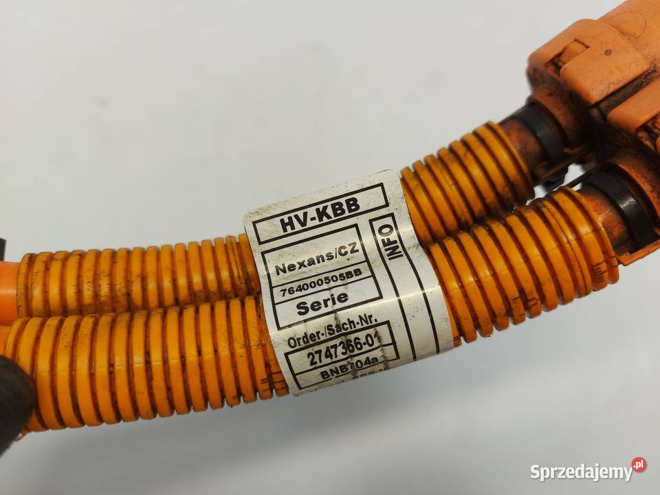BMW i3 i01 REX Przewód zasilania 2747366
