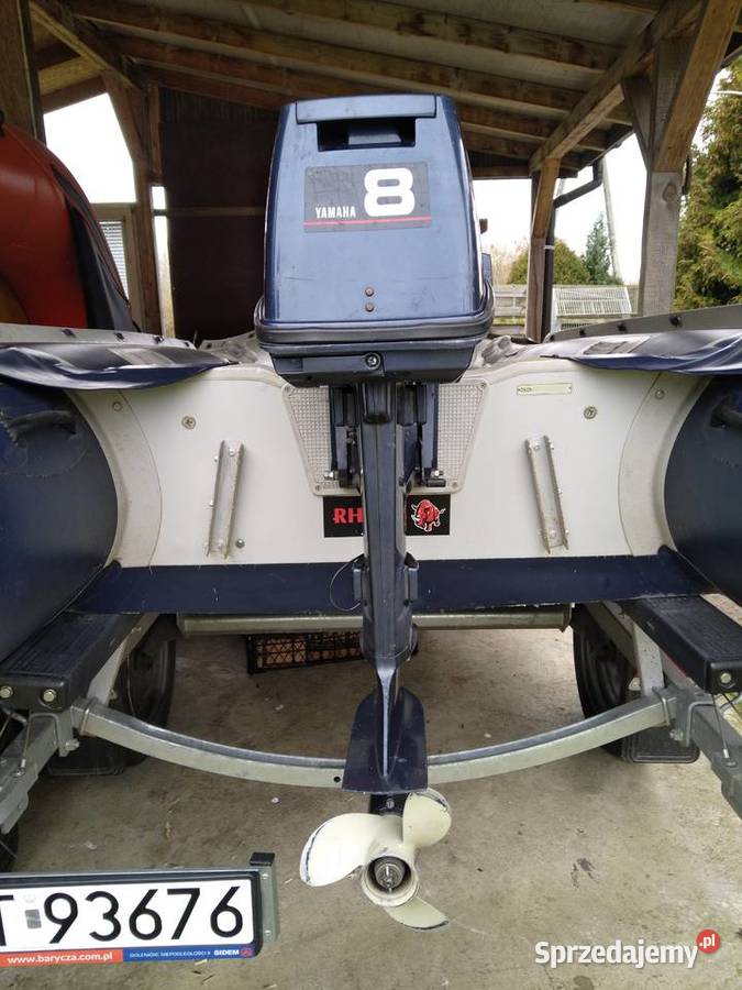 Ponton Honda HonWave silinik Yamaha 8 przyczepka Sport i Wypoczynek Stargard