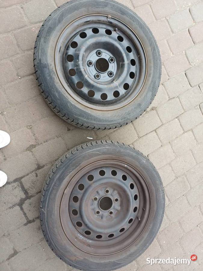 4x felgi stalowe 4x opony zimowe Samochodowe