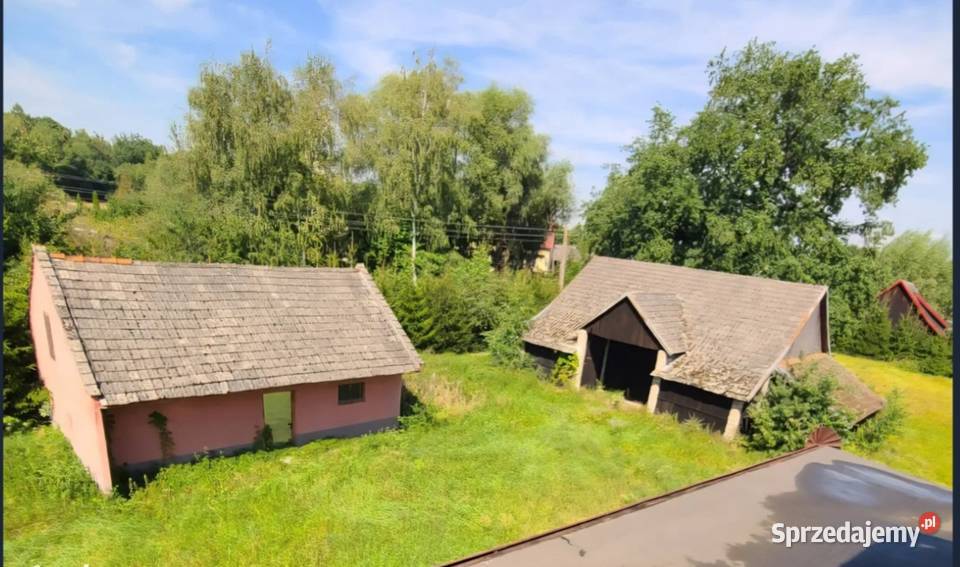 DOM MUROWANY DUŻY OGRÓD 50A JADOWNIKI MOKRE GM 5000m2 Sprzedaż