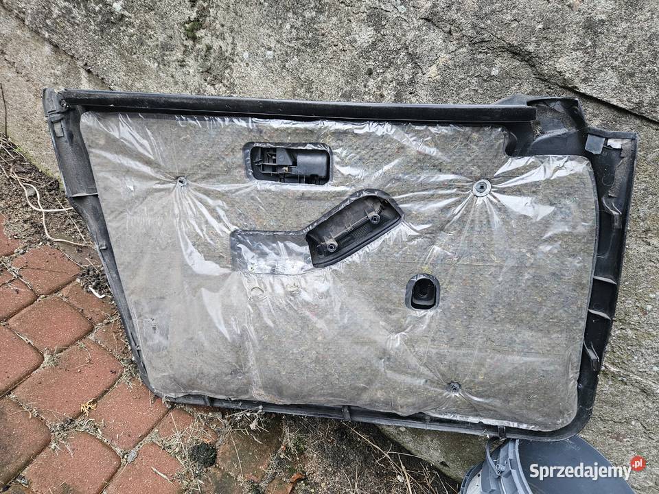 Boczek tapicerka Polizei Audi 80 B3 B4 Avant podlaskie