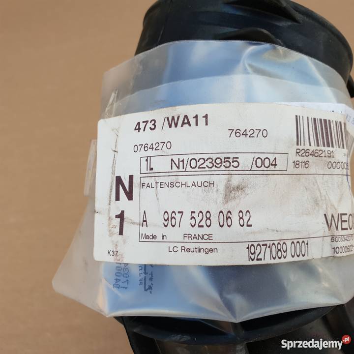 MERCEDES ATEGO RURA PRZEWÓD FILTRA A 9675280682 lubuskie Bieleń