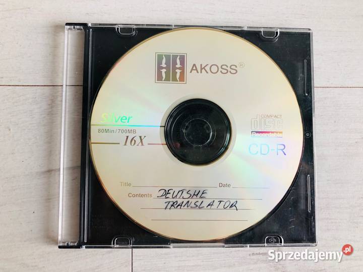 Tłumacz języka niemieckiego na CD niemiecki Łódź