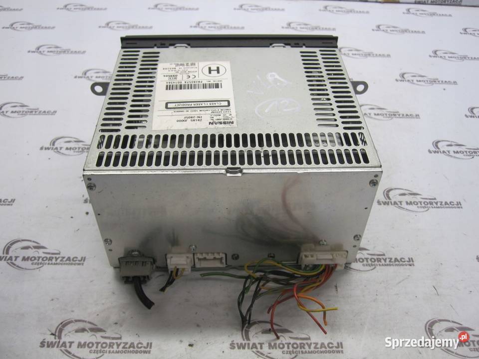 NISSAN QASHQAI I J10 07r radio CD 28185 JD000 osobowe Kielce