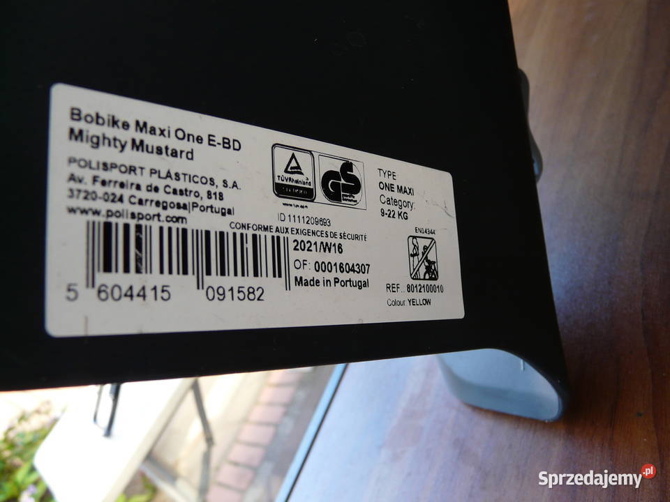 Fotelik rowerowy BOBIKE Maxi One E8D z dwoma Pozostałe łódzkie Wieruszów