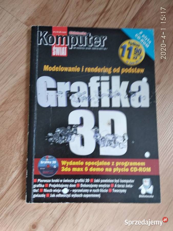 grafika 3 d modelowanie i rendering podstaw Poznań