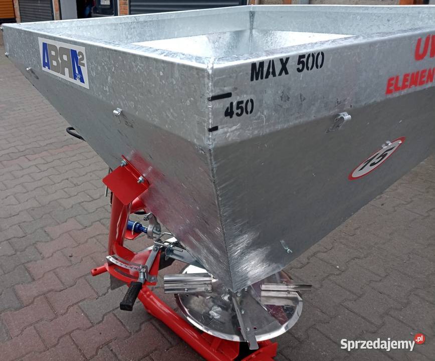 Rozsiewacz do nawozu 500L z hydrauliką nieuszkodzony Włocławek