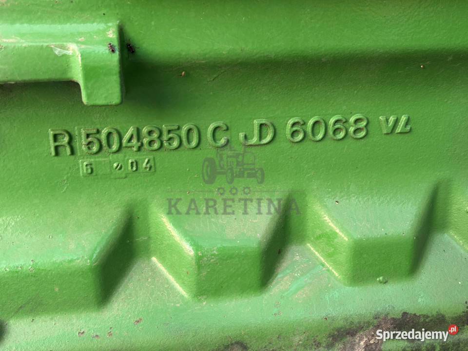 John Deere R504850 6080 6068HL272 Blok Silnika