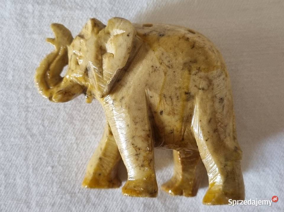 Słoń indyjski podstawka pod kadzidełka beżowy Warszawa