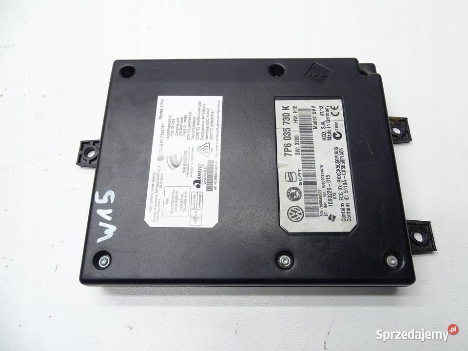 MODUŁ STEROWNIK BLUETOOTH 7P6035730K SEAT TOLEDO osobowe