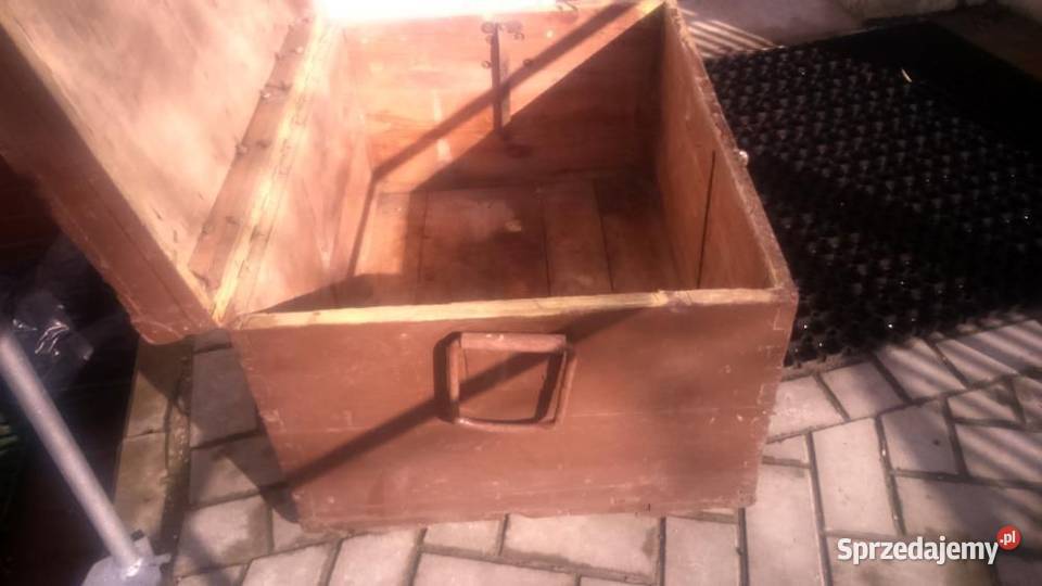 Niemiecka skrzynia amunicyjna wielkopolskie Poznań