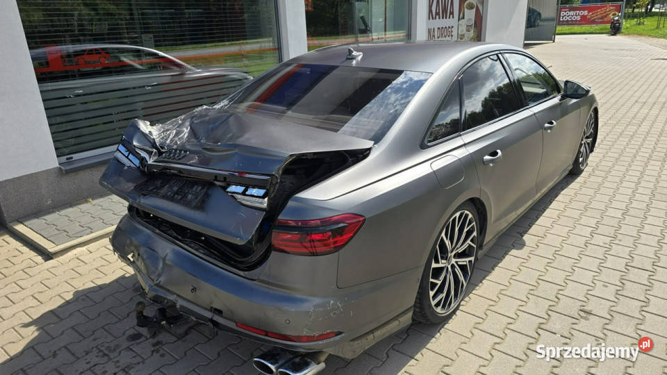 Audi S8 Audi S8 Szary Mat Salon F vat Pali elektrycznie ustawiane fotele Karczew