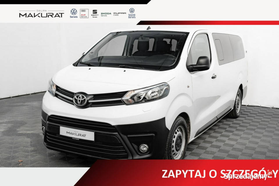 Toyota ProAce WD1537PKombi 20 D4D Long 9os Czcof centralny zamek pomorskie Gdańsk