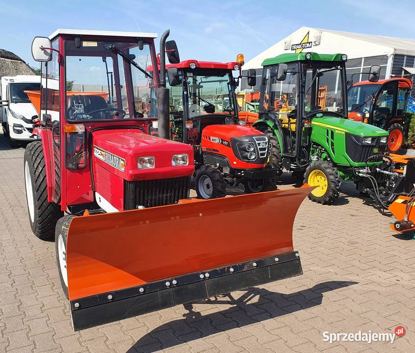 Ciągnik japoński 4x4 Shibaura 25 wspomaganie łódzkie Kobiele Wielkie