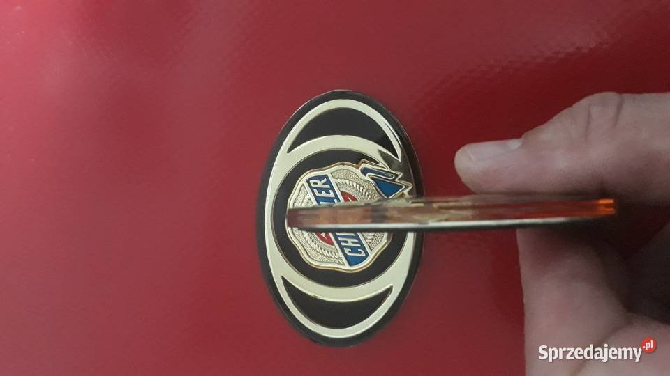 emblemat znaczek logo Chrysler podkarpackie Jeżowe