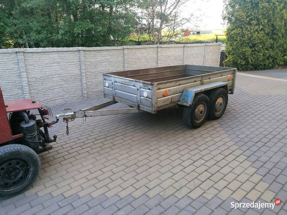 Przyczepka Dwuosiowa Lekka DMC 650 świętokrzyskie Wodzisław