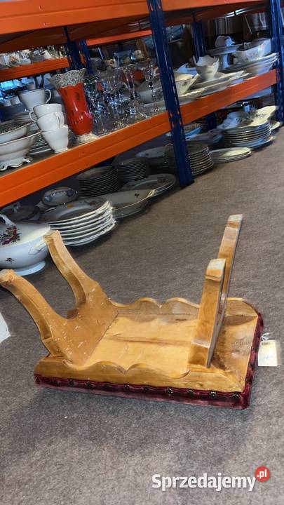 Podnóżek Na nóżkach Drewno i nóżki kulki M pomorskie Gdańsk