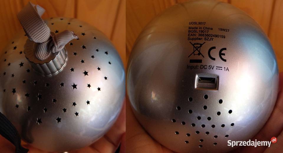 Lampa led nocna świecąca gwiazdy na suficie Warszawa