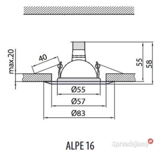 OPRAWA ALPE 16 MOSIĄDZ ANTYCZNY PUNKTOWA śląskie Tarnowskie Góry