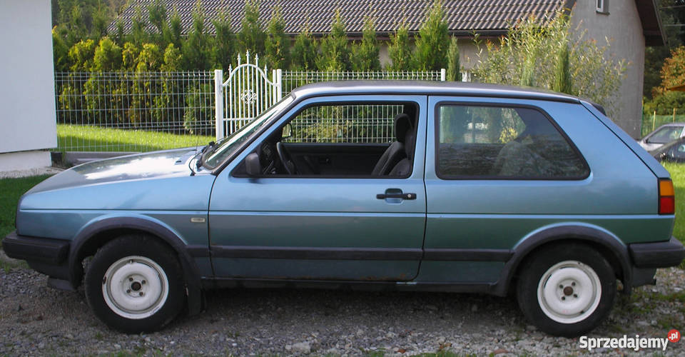 VW Golf 2 fajny klasyk Rok produkcji 1991 śląskie Bielsko-Biała