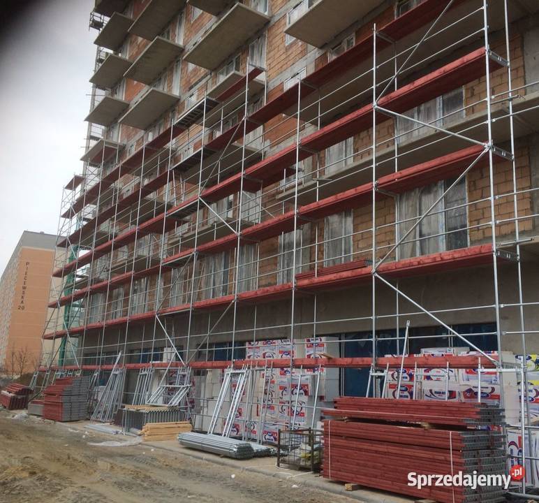 Rusztowanie używane elewacyjne prawie nowe Lublin