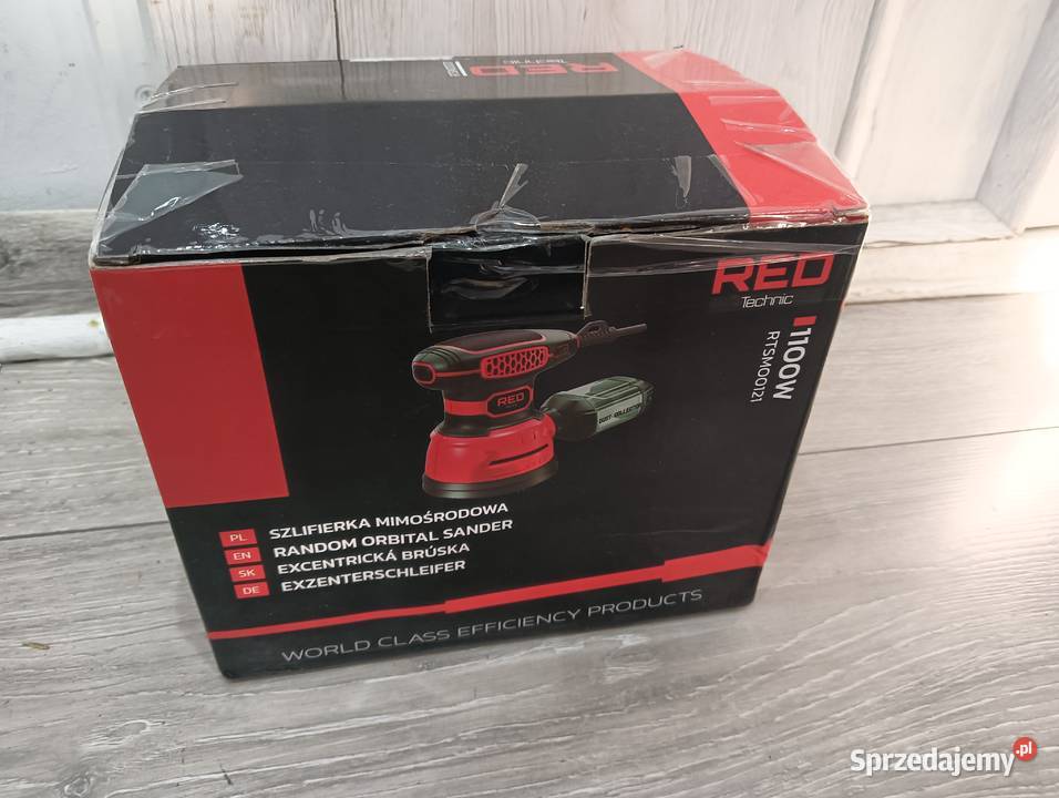 Zmienne tarczki Szlifierka mimośrodowa RED dolnośląskie Wałbrzych