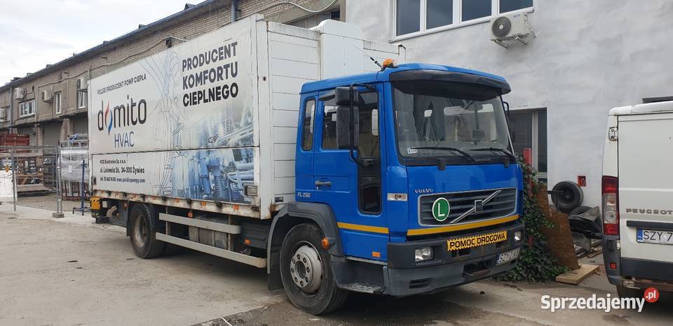 volvo fl 250 euro4 napojówka z windą z belgi Cięcina
